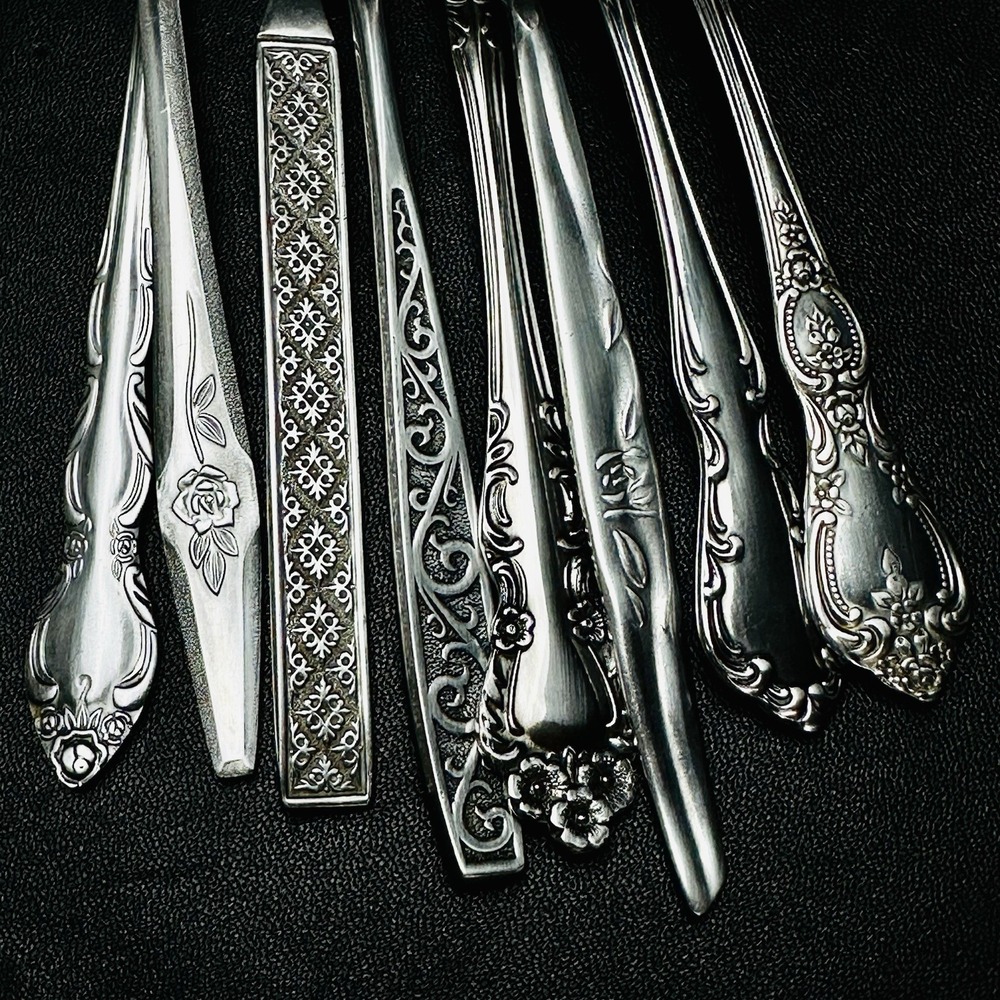 40 Vtg Stainless Flatware Mismatched Japan EKCO National Interpur Oneida Mixed - Picture 13 of 16